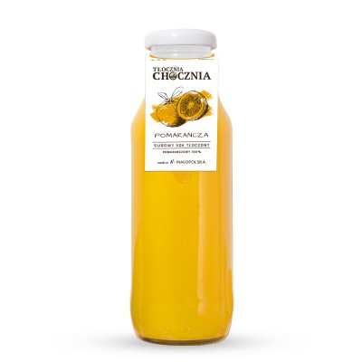Sok Pomarańczowy Tłoczony 750 ml Surowy